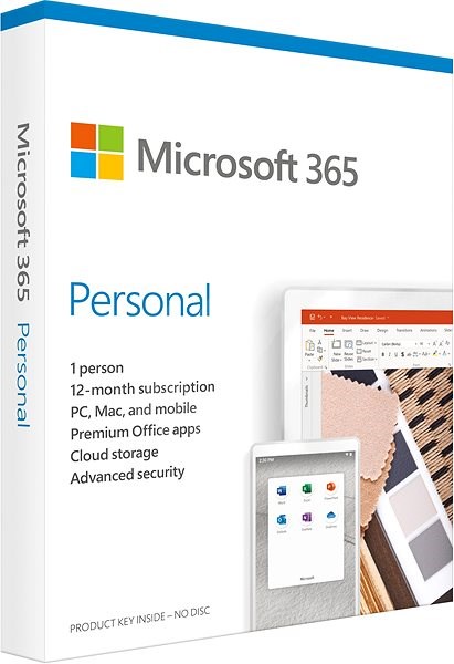 Microsoft 365 Personal | 1 Usuario | Suscripción licencia 1 año |