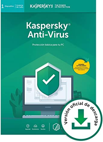 Antivirus Kaspersky Personal 1 PC | 1 año 